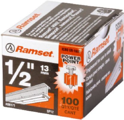 Picture of Powder-Actuated Drive-Pin .300 Head 1/2" Knurled