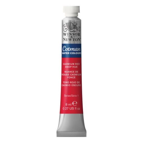 Picture of Cotman Water Cadmium Red Deep-Hue 8ml