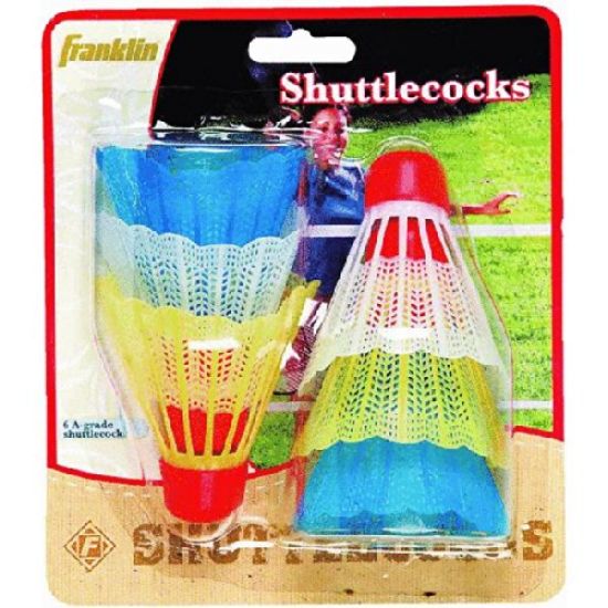 Picture of 6 PLASTIC SHUTTLECOCKS