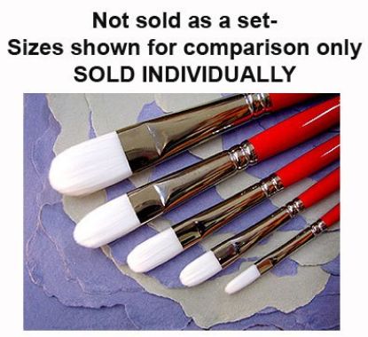 Picture of University Artist-Brush 239 Filbert-Long Handle 10