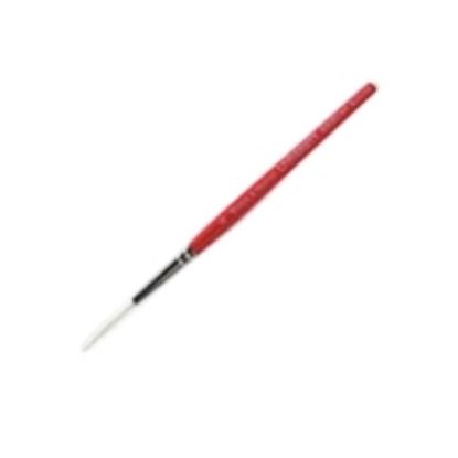 Picture of University Brush 860 White Nylon Script- Short Handle 2