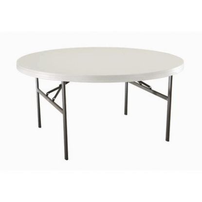 Picture of ROUND Folding-Table White 60"