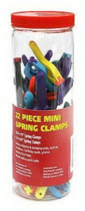 Picture of Mini Spring Clamps Nylon 22 Pieces (4 3/4" & 18 1/2")
