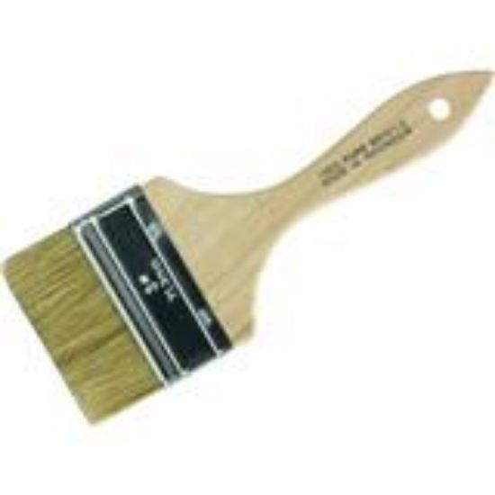 Picture of Chip-Brush Single-Thick White-Chinese-Bristle 3"