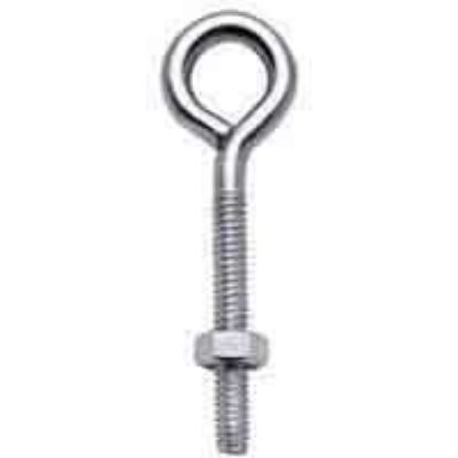Picture of Stainless-Steel Eye-Bolt 3/8" X 6 W/NUTS