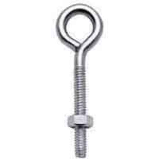 Picture of Stainless-Steel Eye-Bolt 3/8" X 6 W/NUTS