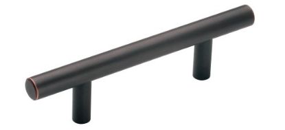 Picture of Cabinet-Pull Bar-Style Oil-Rubbed-Bronze 3" Center 5-3/8" length x 1/2" width x 1-3/8" height