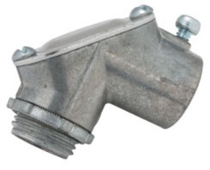 Picture of 3/4" 90° EMT Handy Elbow Die-Cast-Zinc Connectors
