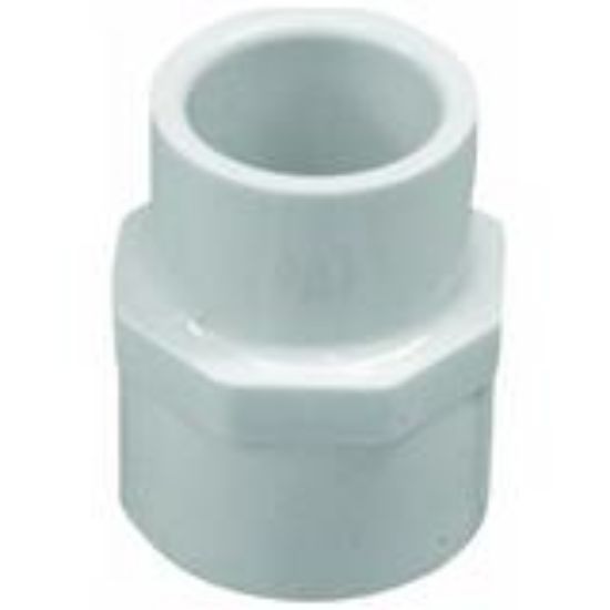Picture of PVC-Plumbing Schedule-40 Female Reducing-Adapter S x FPT 1" x 3/4"