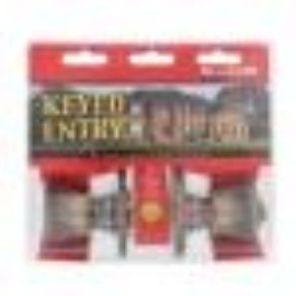 Picture of Lock-Set Entrance-Type Antique-Brass