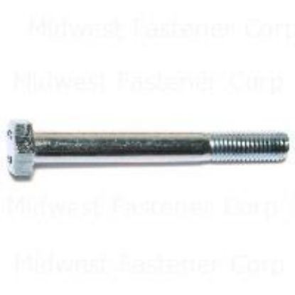 Picture of Hex-cap Bolt Metric Din-931/933 - 8.8 Mild-Steel 1.75 Pitch 12mm X 130-mm