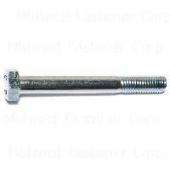 Picture of Hex-cap Bolt Metric Din-931/933 - 8.8 Mild-Steel 1.75 Pitch 12mm X 130-mm