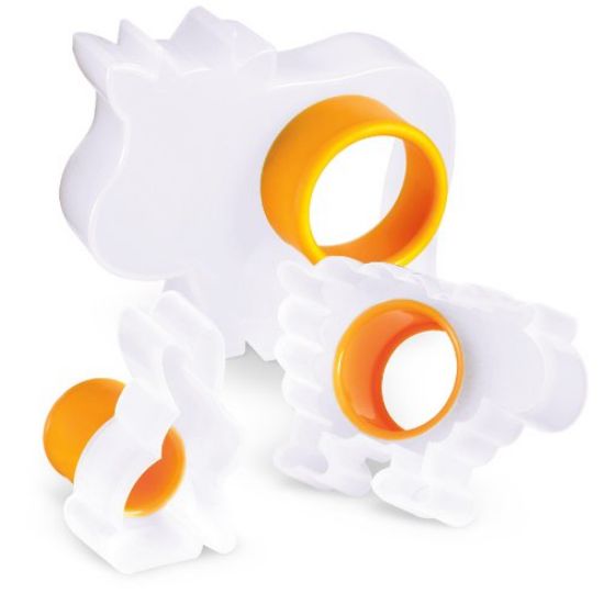 Picture of Snap-Fit Farm Animal Cookie-Cutter Set/3