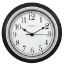 Picture of Westclox Wall-Clock Round Black-Frame Analog 8-1/2"