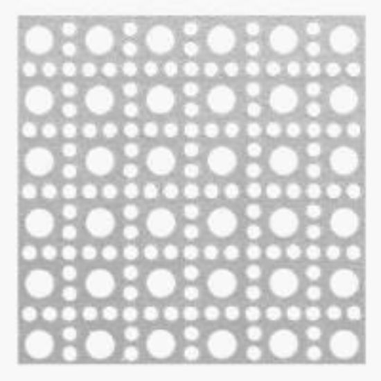 Picture of 24" X 36" 0.02 Lancone Decorative Sheet Aluminum Mill Finish