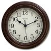 Picture of 33883/9154 9.5 Round WOOD CLOCK