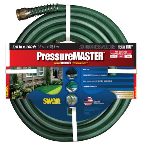Picture of Water-Hose Premium Resin 500-psi Brass-fittings Green