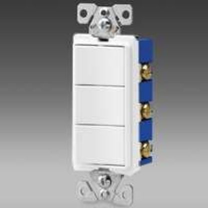Picture of Deco Combination 3switch White