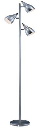 Picture of 3-Head Tree Lamp 65" Satin/Nickel