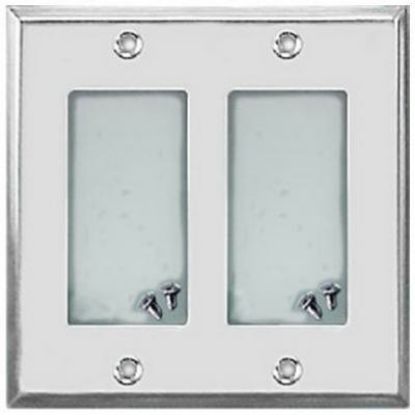 Picture of Wall-Plate Decora-Style Chrome-plated Steel