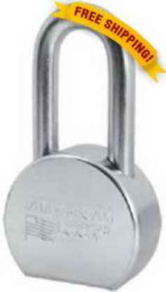Picture of 2-1/2" Re-keyable Steel Lock