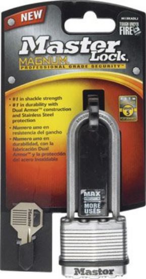 Picture of Keyed-padlock 1-3/4" Laminated-Steel Long-Shackle