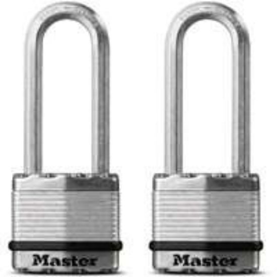 Picture of 1-3/4" Long-Shackle Keyed-padlock Laminated-steel