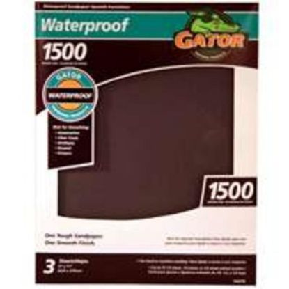 Picture of Sand-Paper Waterproof 1500-Grit 9"