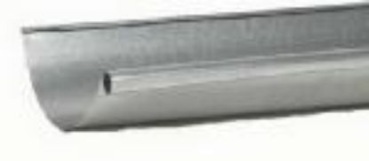 Picture of 5" Galvanized Steel Half-round Gutter