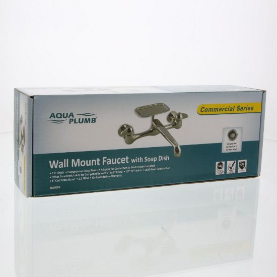 Picture of Wall-Mount Combination-Faucet 8" Spout