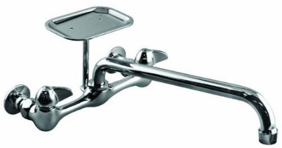 Picture of 12" Wall-Mount Faucet Commercial Style