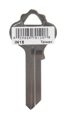 Picture of IN18 Cut-Key Ilco-Lock