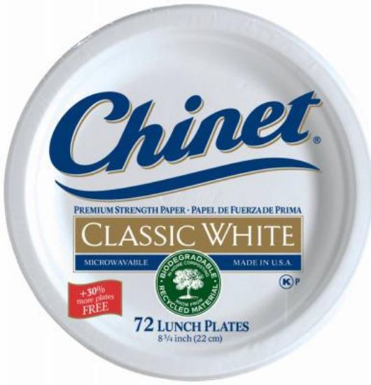 Picture of 72CT 8-3/4" Lunch Disposable-Plate