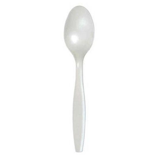 Picture of White Plastic Spoon