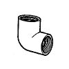 Picture of PVC-Plumbing Schedule-40 Elbow 90° FIPxFIP 3/4"