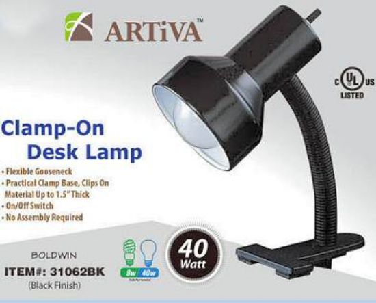 Picture of Clamp On Desk Lamp-