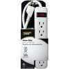Picture of Power-Strip 6-Outlet 18" Cord White