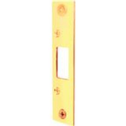 Picture of E 2432 Dead-Bolt STRKE Brass-Plated