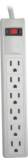 Picture of Power-Strip 6-Outlet w/ 3' Cord