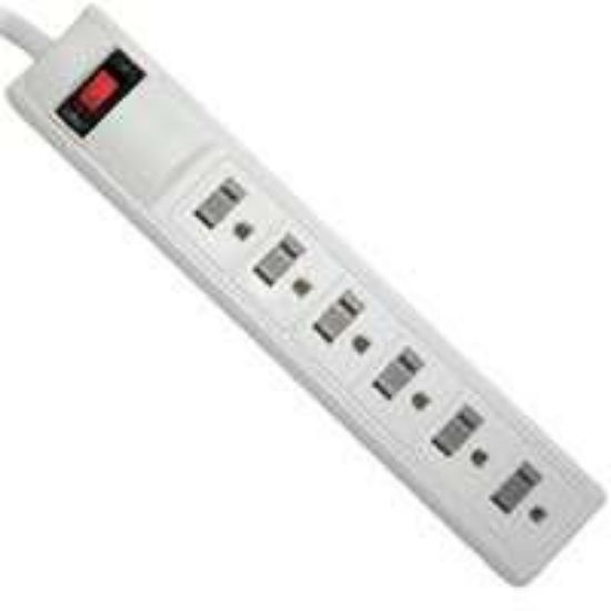 Picture of Power-Strip 6-Outlet Cord Safety