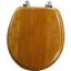 Picture of Toilet-Seat Bamboo Brushed-Nickel Hinge
