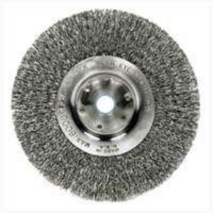 Picture of Crimped-wire Wheel-brush Coarse 6"