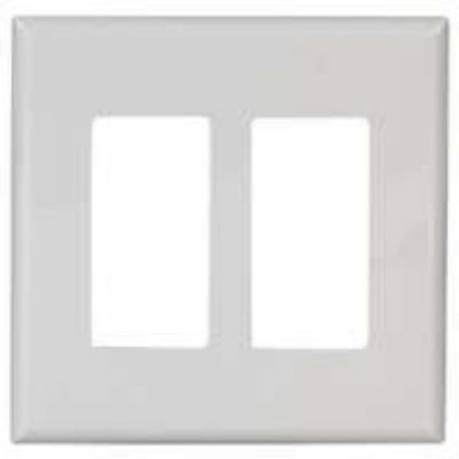 Picture of Wall-Plate Decora-Style Screw-Less White