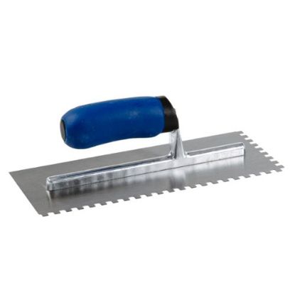 Picture of Notched-Trowel 1/4" X 3/8" X 1/4" Square-Notch