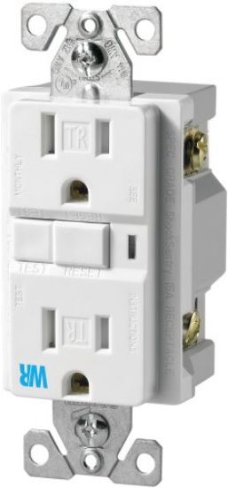 Picture of 15-amp 125-volt Electrical-Outlet Self-Test Tamper-resistant White