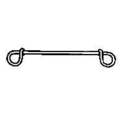 Picture of Bar-Ties Double-Loop 17-Gauge 6"