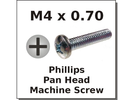 Picture of Machine-Screw 4mm-0.7 x 25-mm