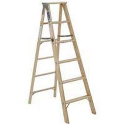 Picture of 10' Wooden Step-Ladder