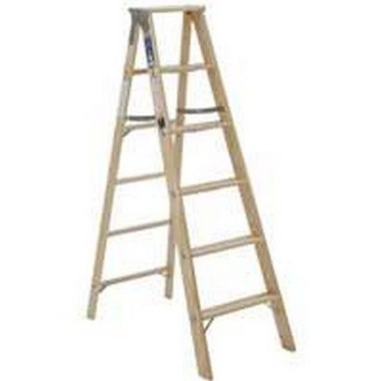 Picture of 10' Wooden Step-Ladder