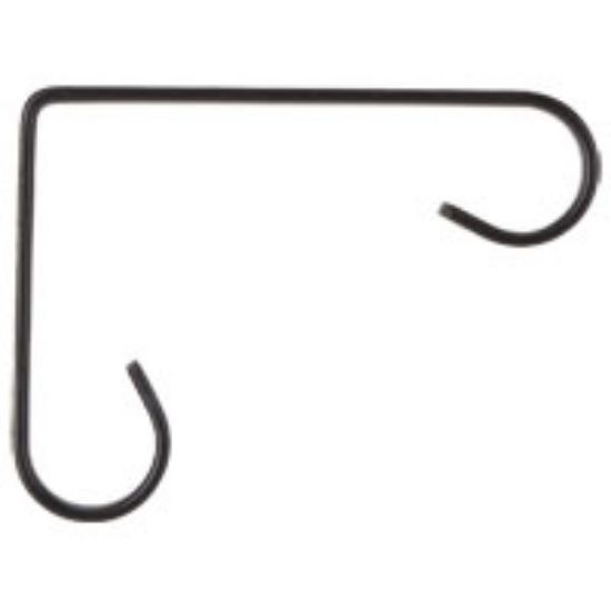 Picture of 4" Scrll Hanging-plant-bracket Black